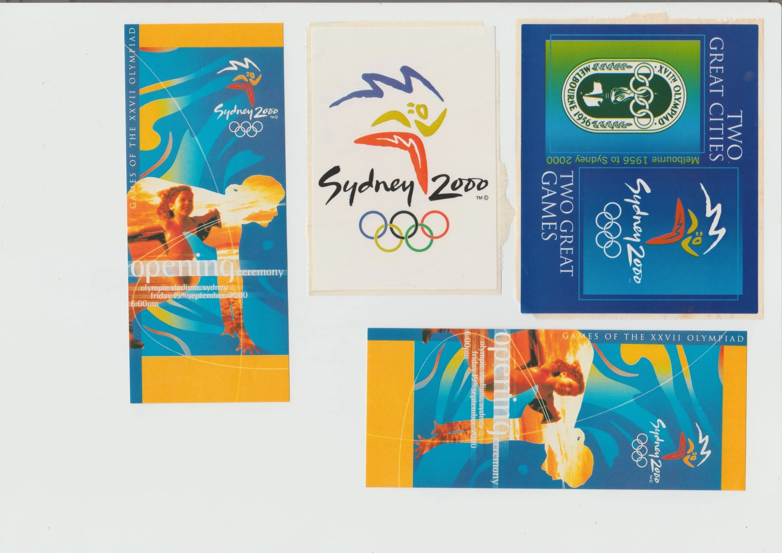 The Sydney Olympics buried in a yellow suitcase