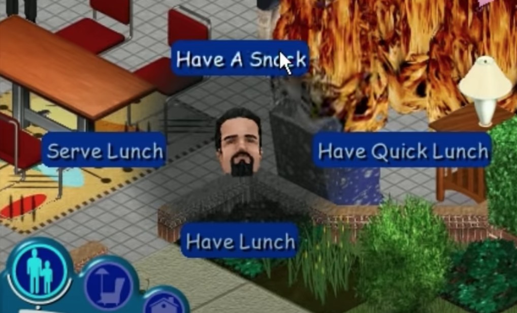 My Sims family has gained sentience and I fear they’re plotting against me