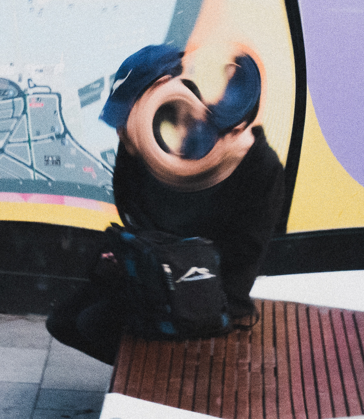 Hiding behind the reflection