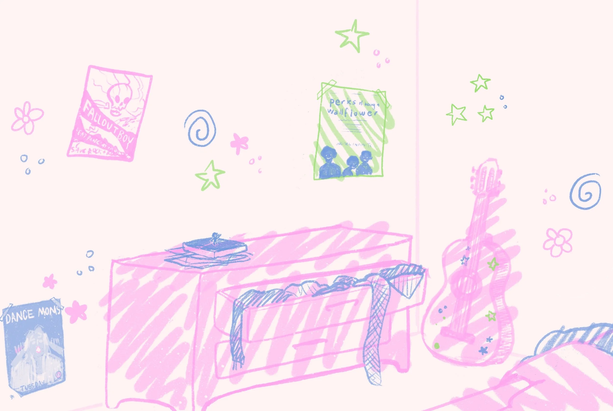 A Briefly Detailed History of My Bedroom ☆.。.:* 