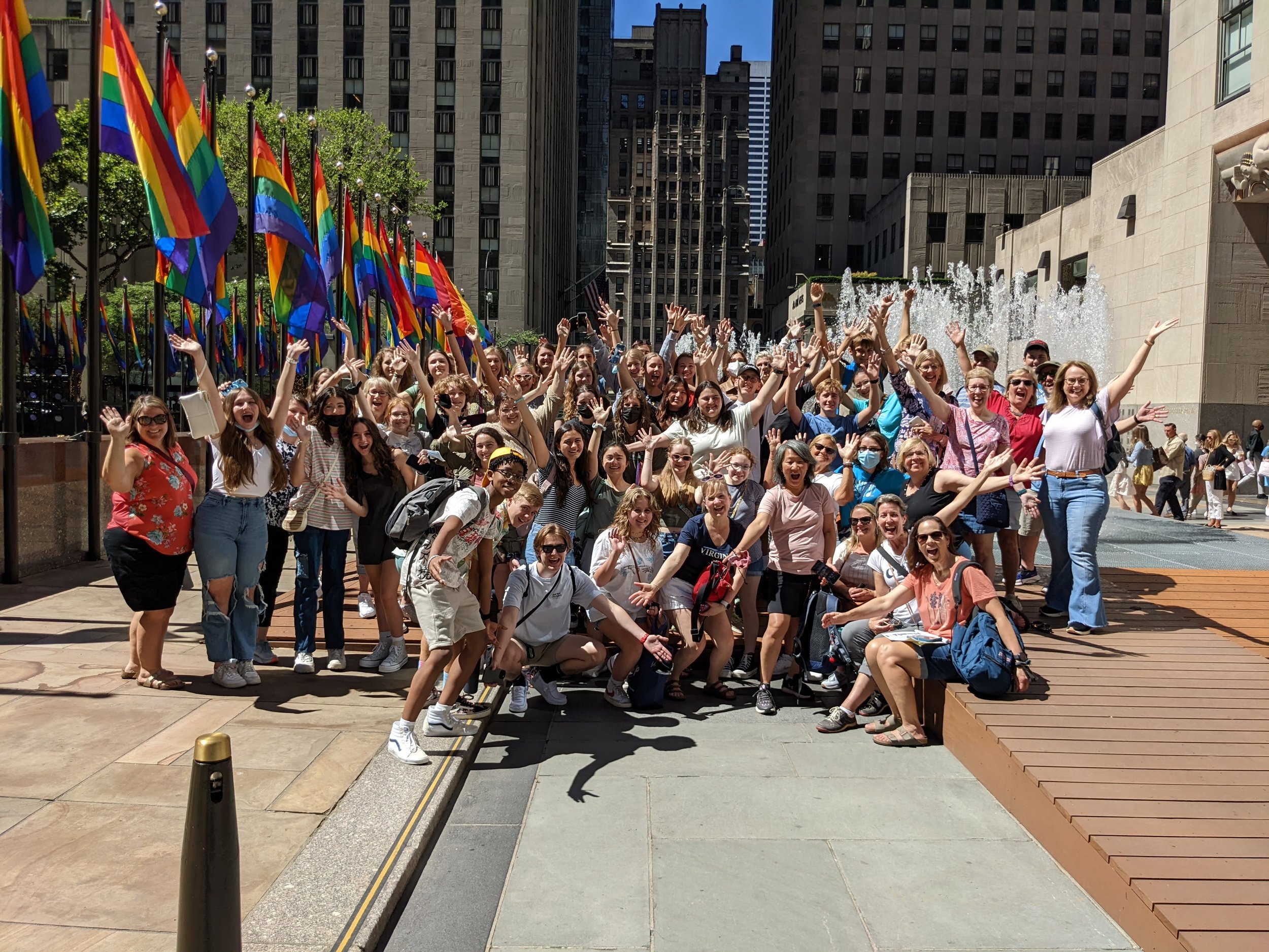  Top of the Rock and Rockefeller Center!! 