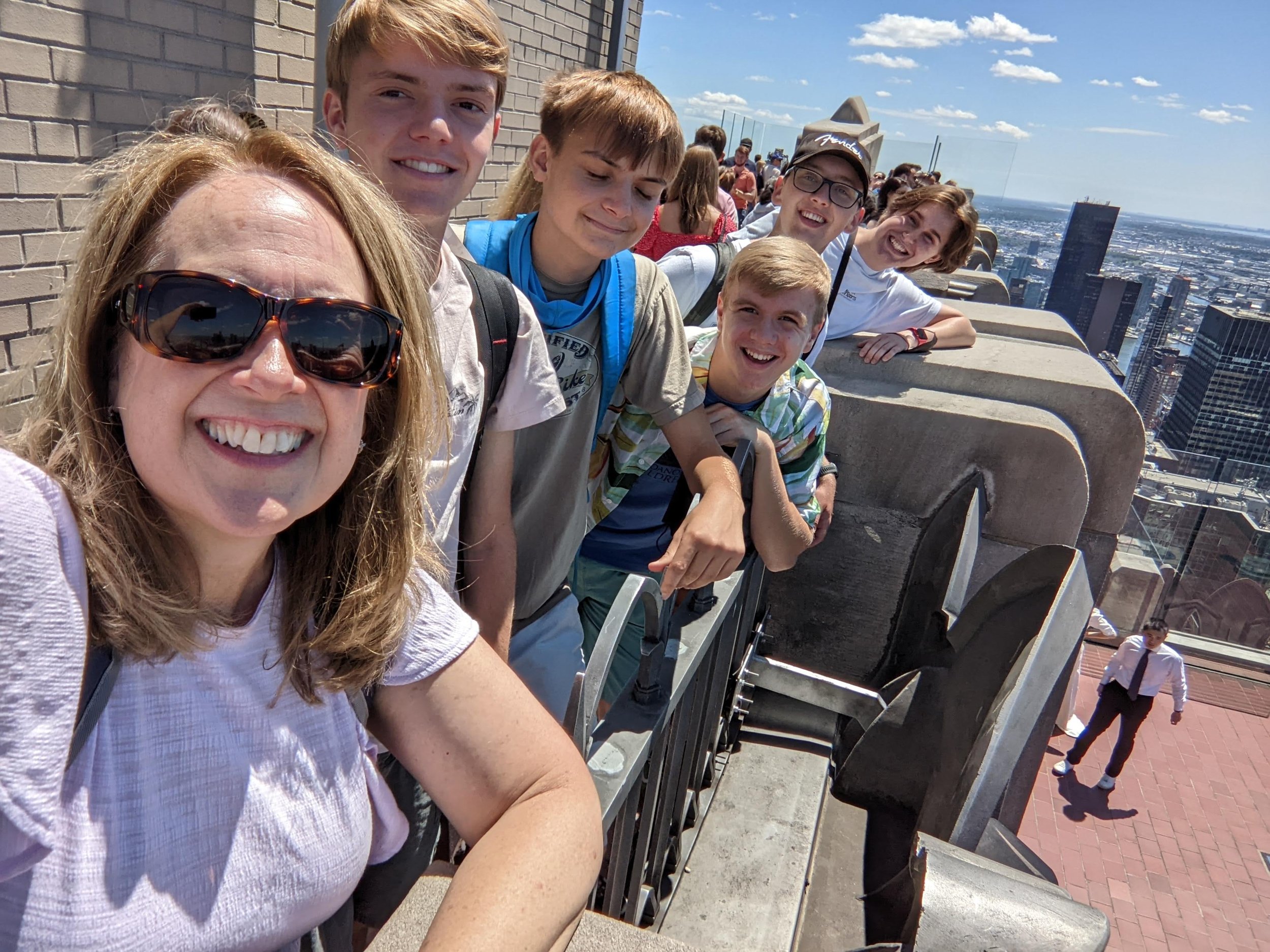  Top of the Rock and Rockefeller Center!! 