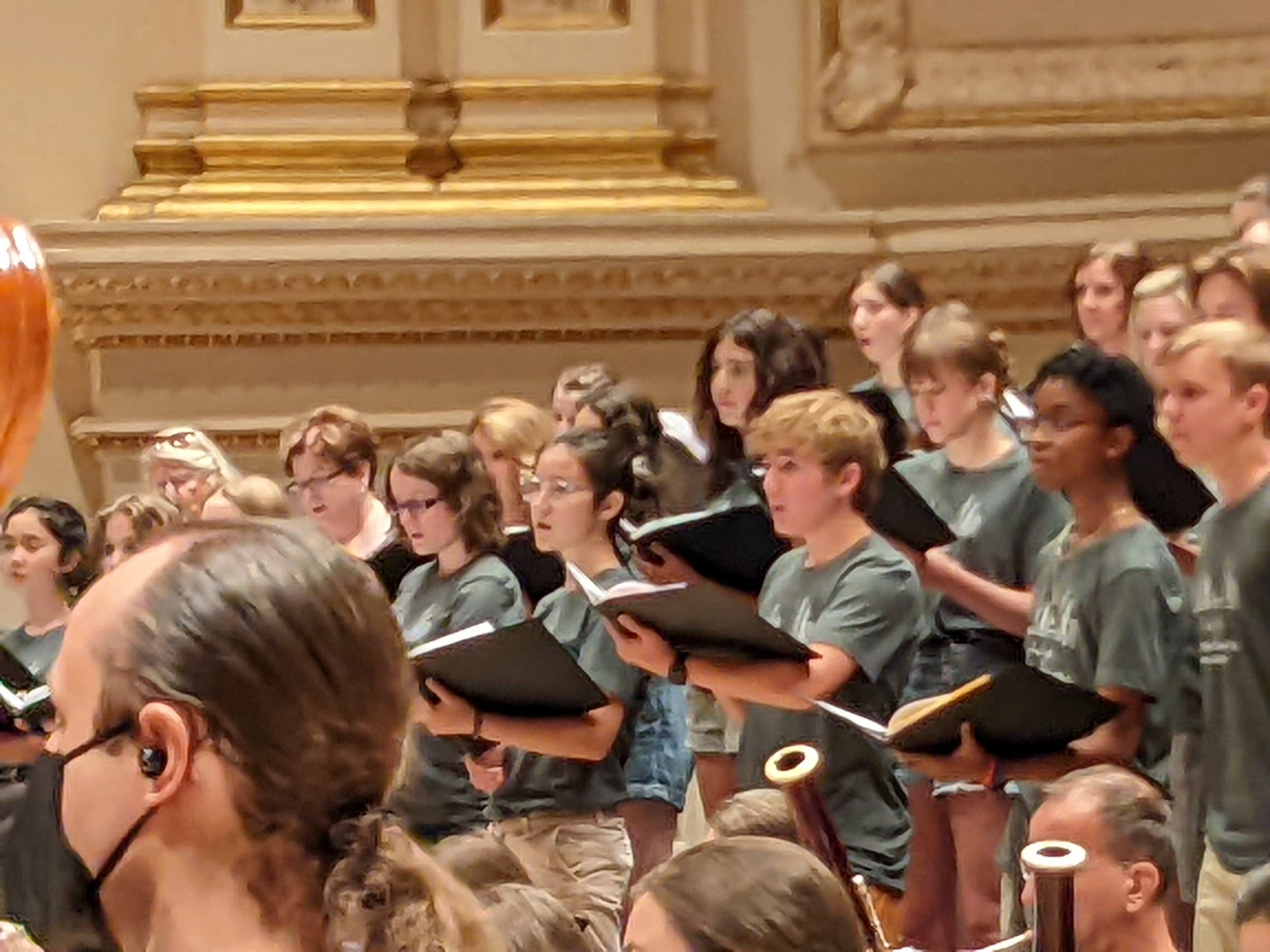  Rehearsal day at Carnegie Hall and photos by our Marquee! 