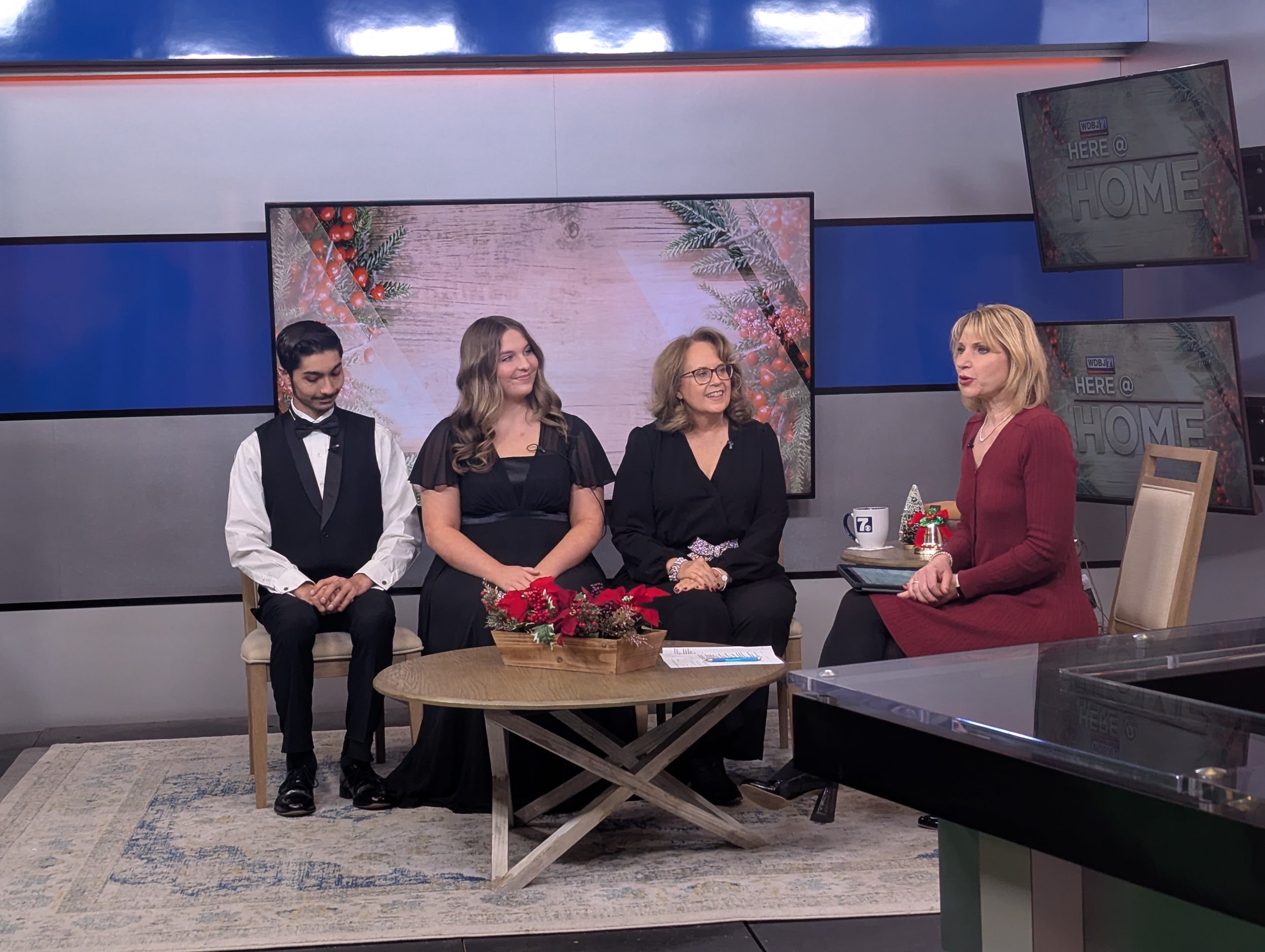 RVCC director and singers interviewed on WDBJ7!