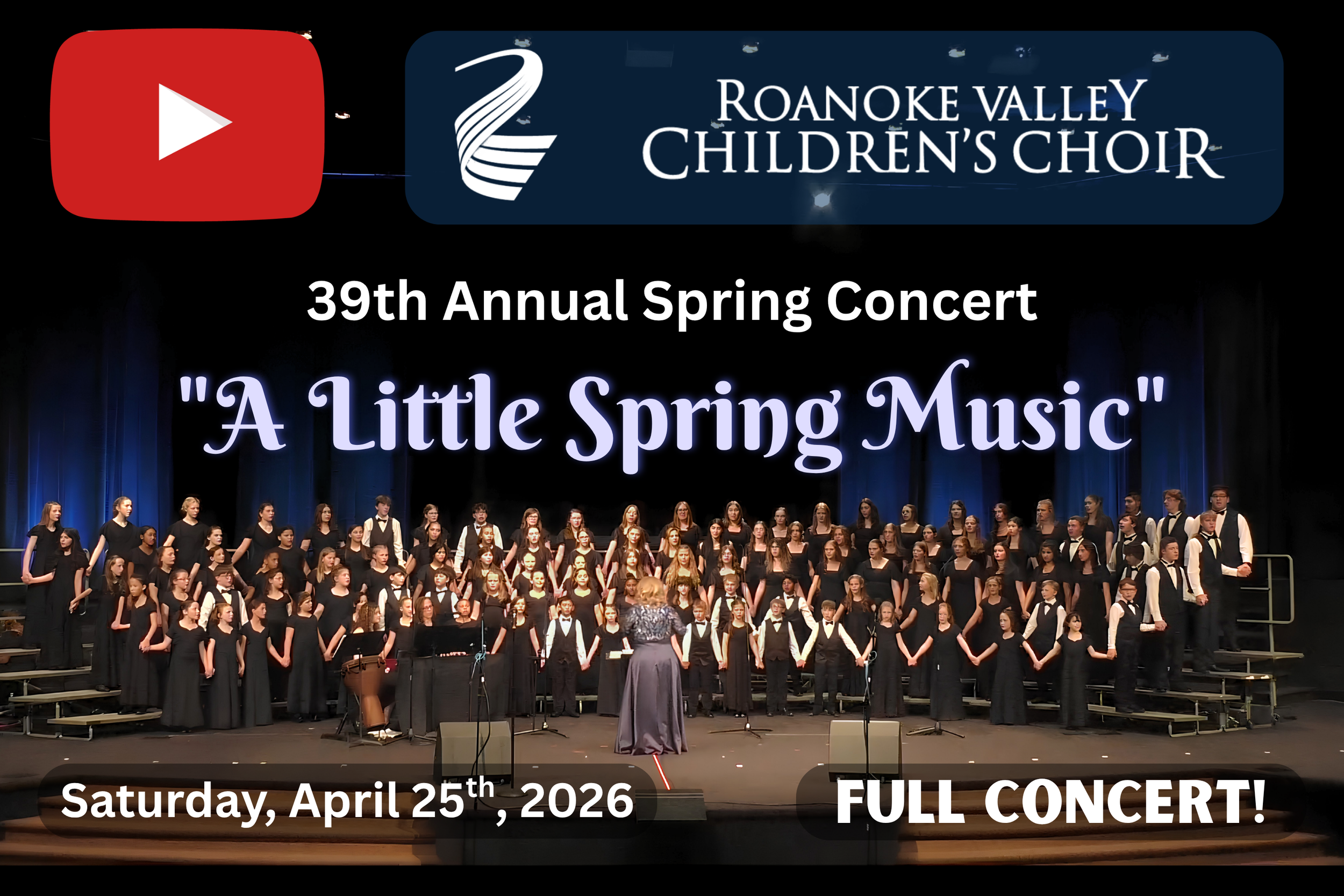 RVCC 2026 Spring Concert - Full Concert Video is on Youtube!
