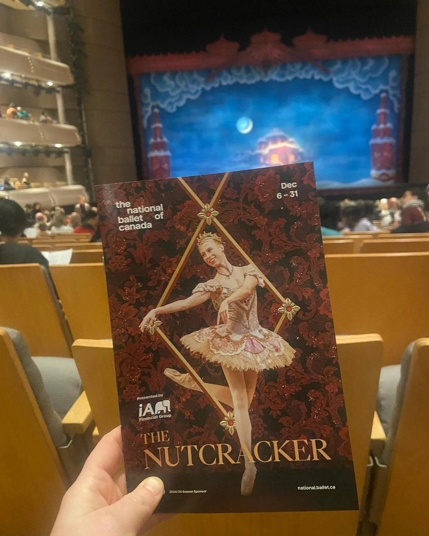 tis the season ✨🩰

#thenutcrackerballet #nutcracker #christmas #toronto