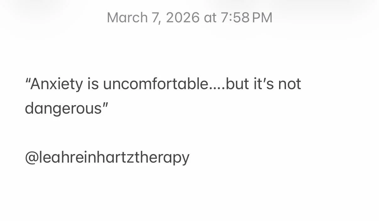 Notice it, challenge it, breathe through it, and remind yourself: I can handle this. 

#anxiety #mentalhealth #anxietyrelief #generalizedanxiety #panic