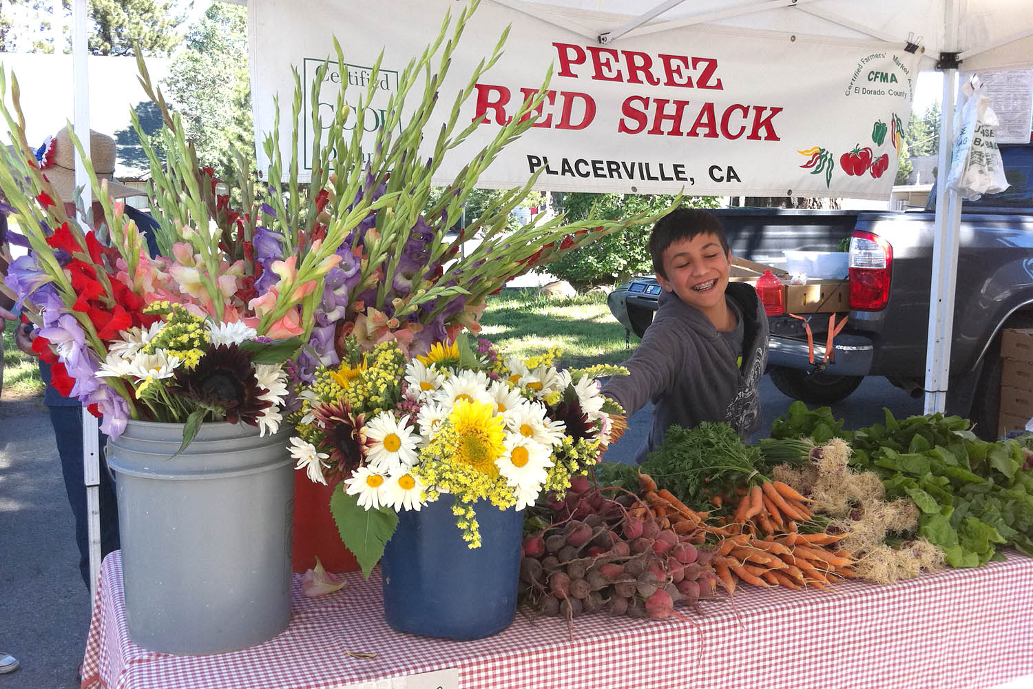 Flowers Also at the South Lake Tahoe Farmers Market