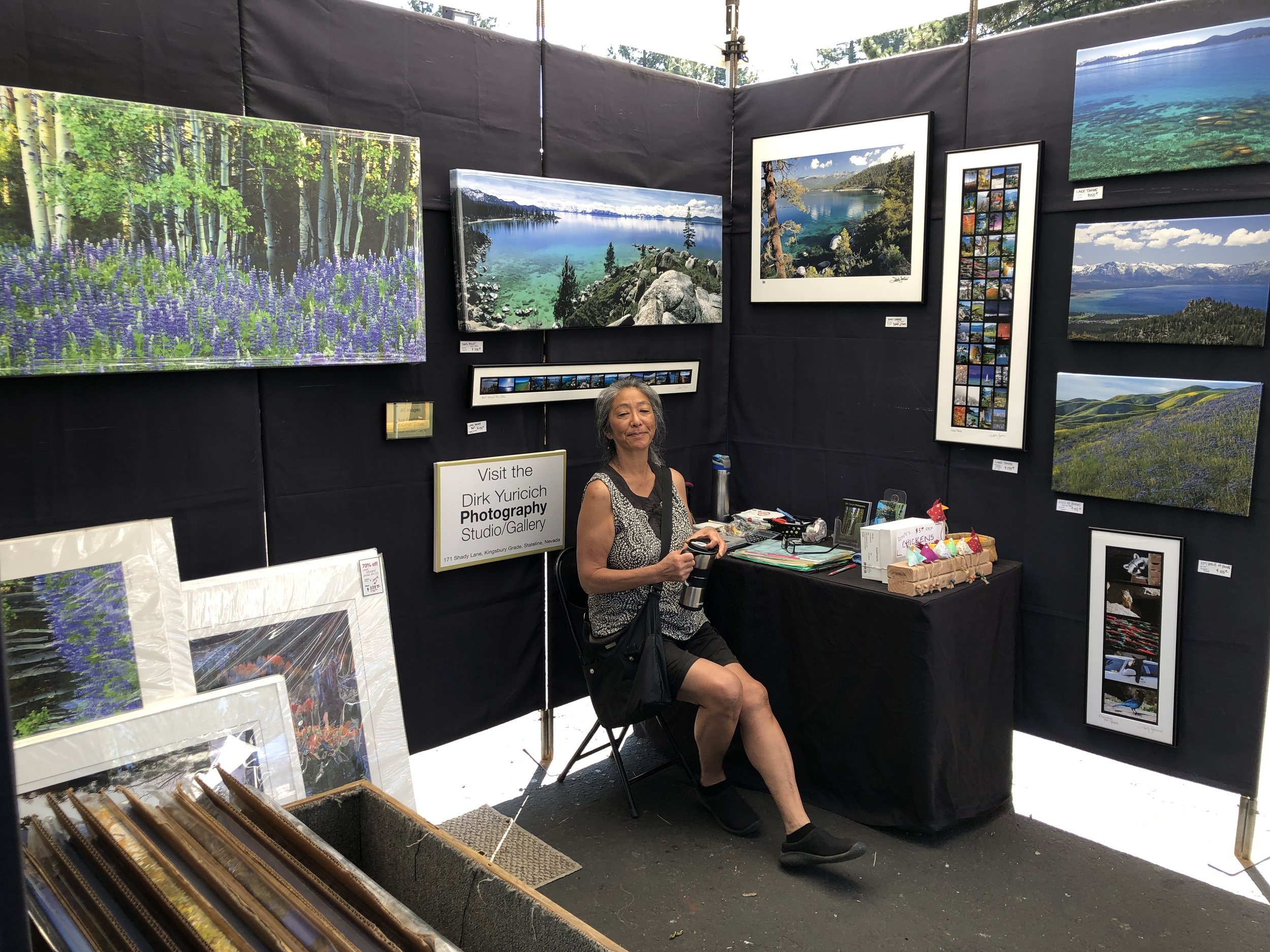 Lisa at the Dirk Yuricich Photography Booth