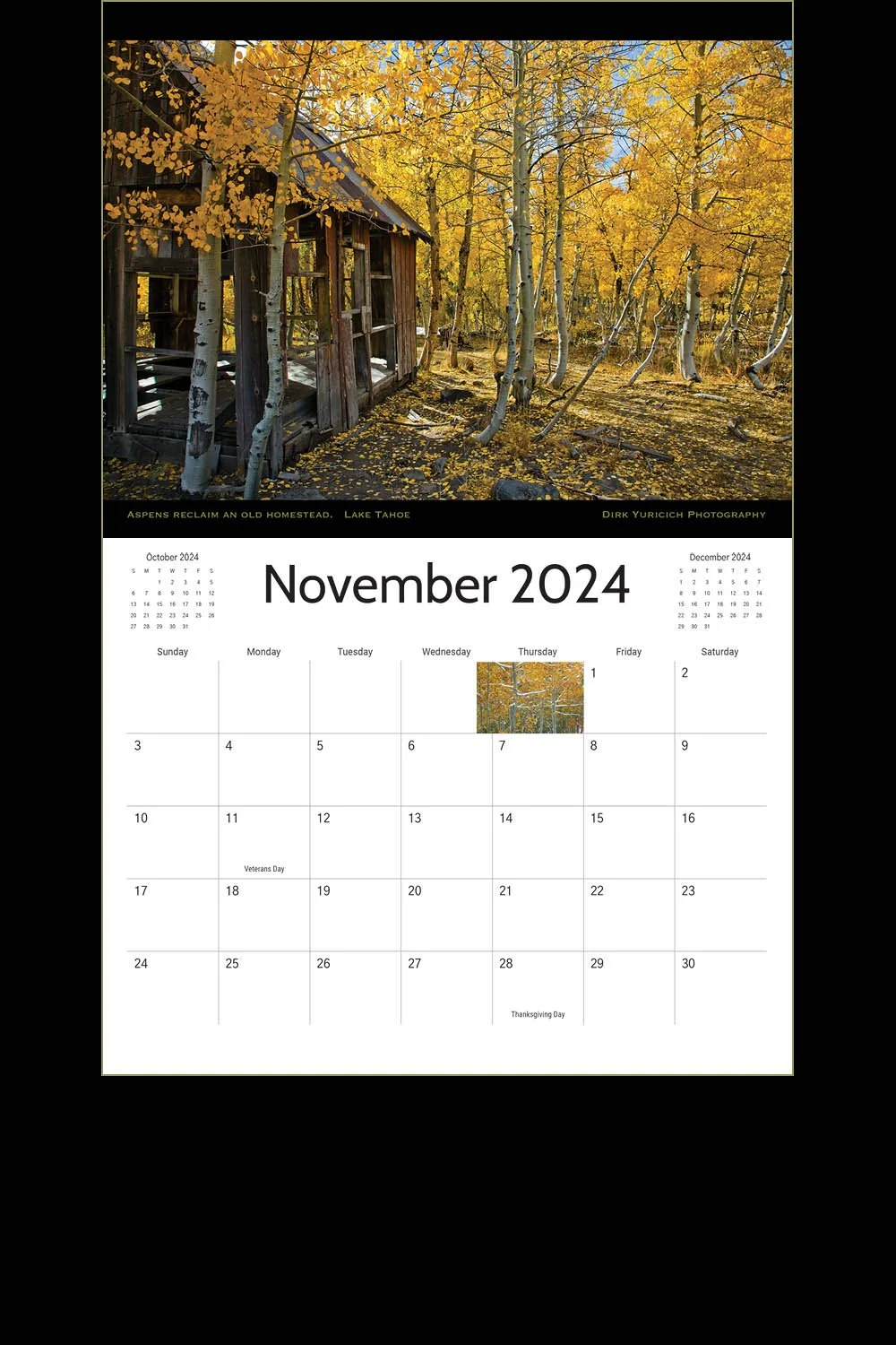 2024 Lake Tahoe Calendar — Dirk Yuricich Photography 2024-lake-tahoe-calendar-dirk-yuricich-photography