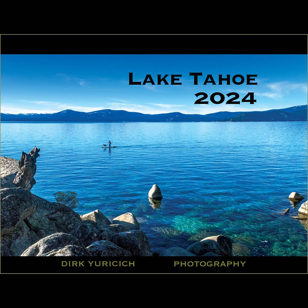 2024 Lake Tahoe Calendar Front