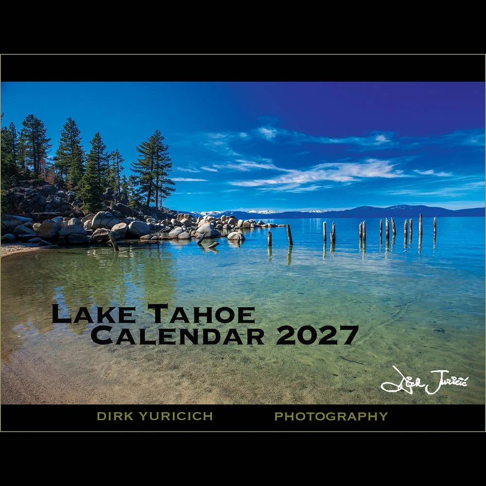 2027 Lake Tahoe Wall Calendar