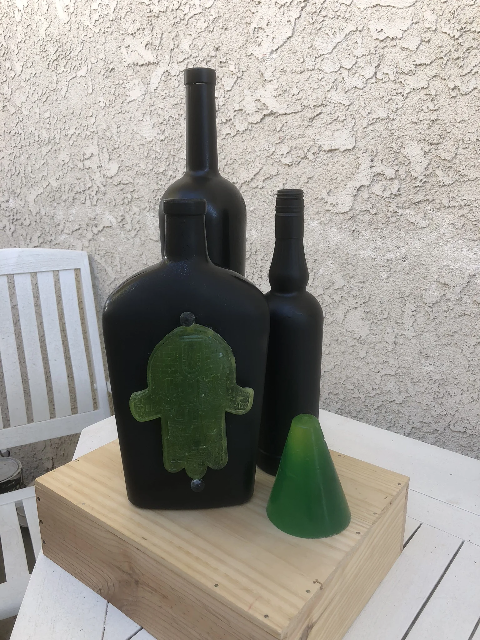 lucky city black and green