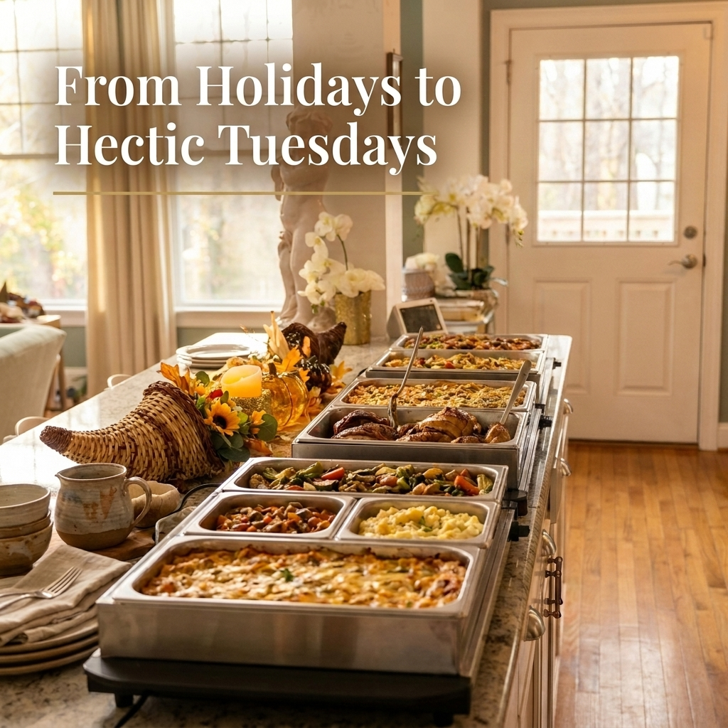 From Holidays to Hectic Tuesdays: Why I Keep Reaching for My Elite Gourmet Warming Trays