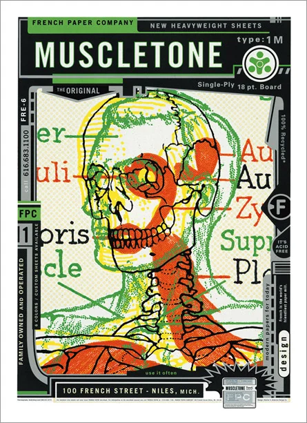 This is one of my favorite designs for French Paper swatch books.