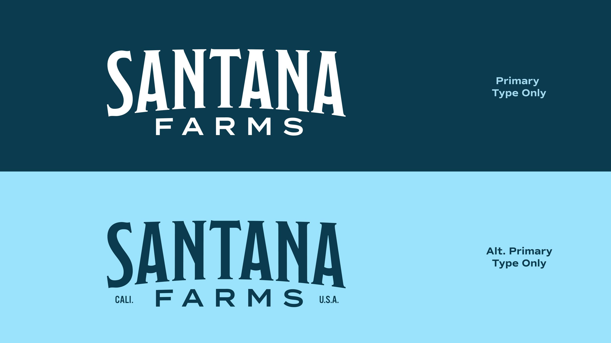 Doc-Reed-Brand-Designer-NC-Charlotte-Santana Farms Wordmark Arched Location-1.jpg