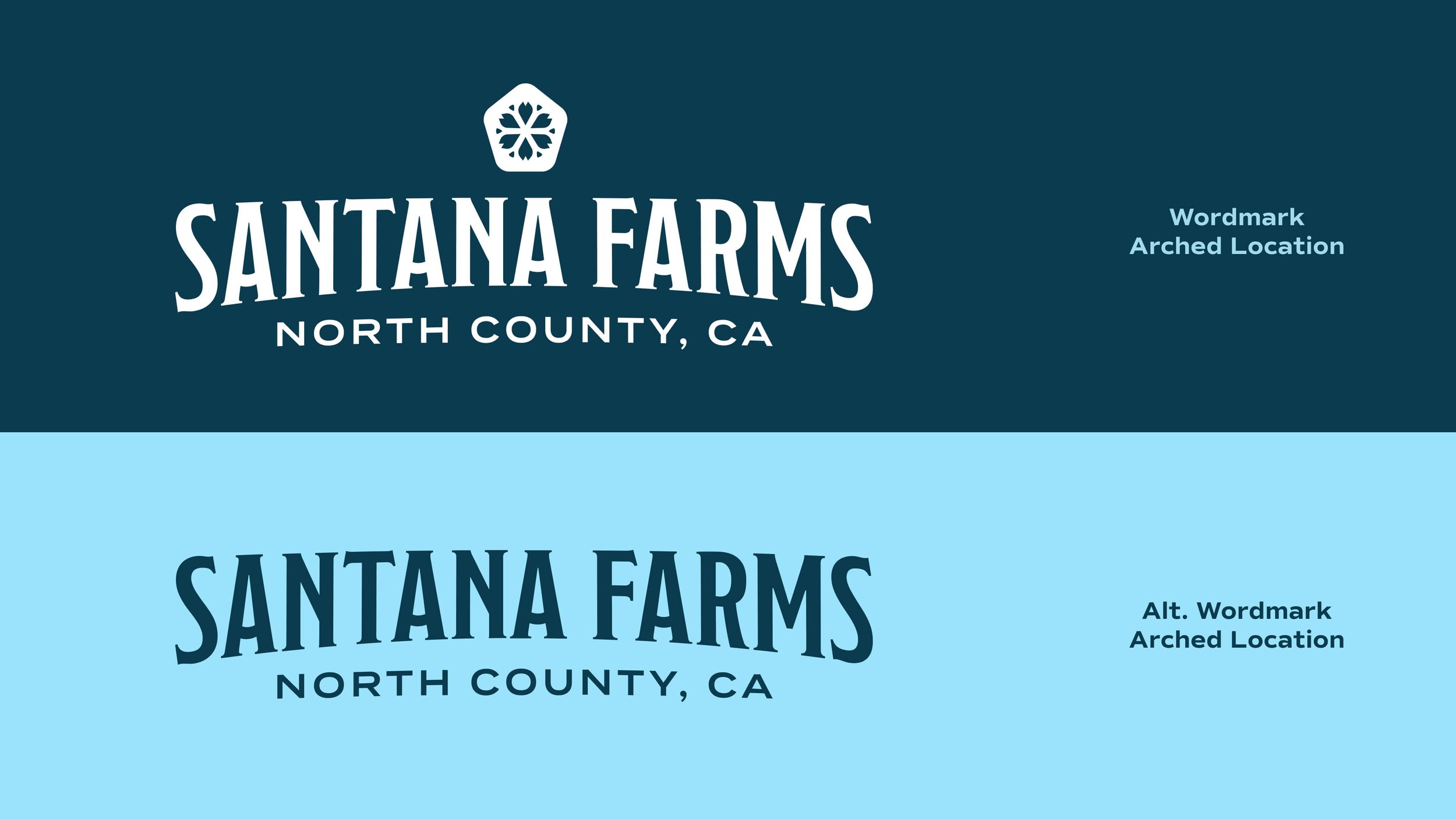 Doc-Reed-Brand-Designer-NC-Charlotte-Santana Farms Wordmark Arched Location.jpg