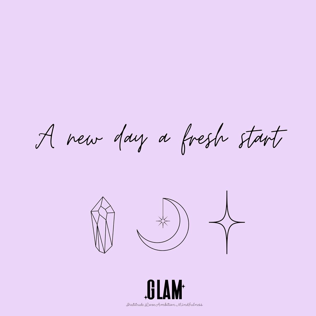 There is room to start over each and every day. How will you start fresh today?