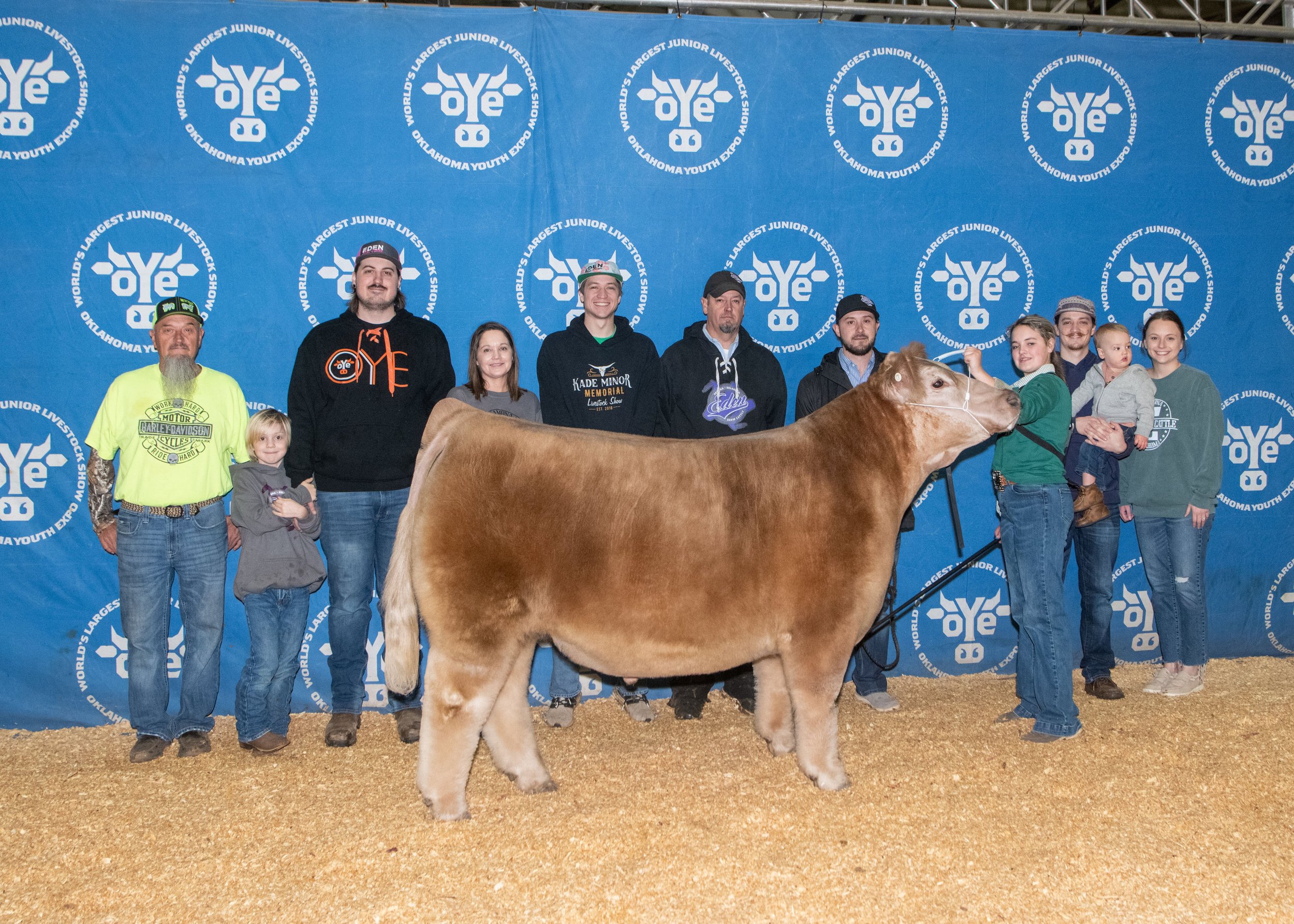 8th Overall Division 1 Crossbred Steer