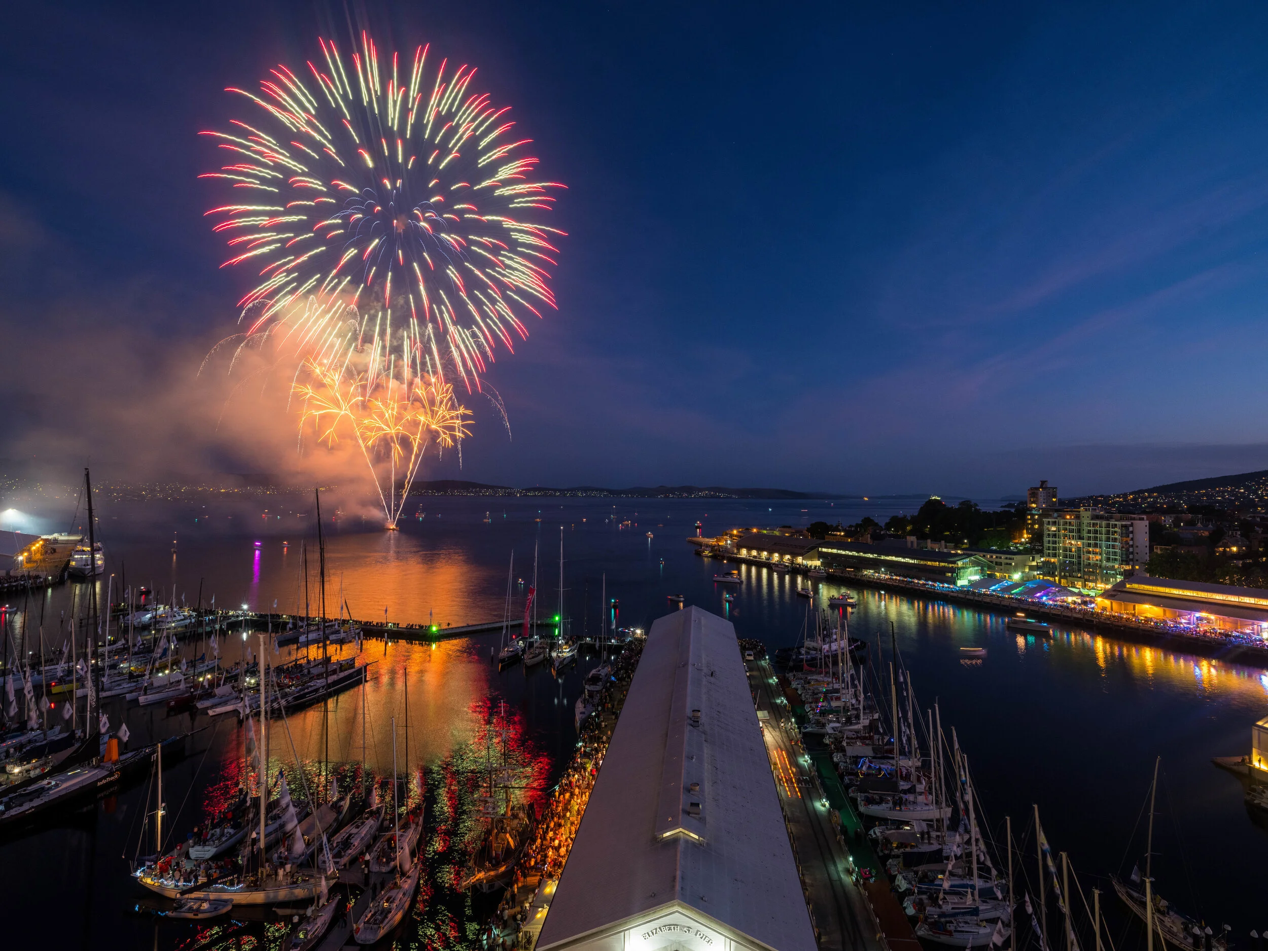New Years Eve - Victoria Dock