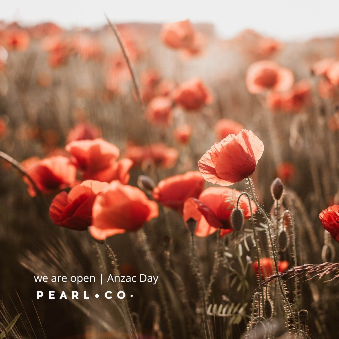 We will remember them.
.
Pearl will be open all our regular hours this Anzac Day, Thursday 25th April.
#pearlandcohobart #anzacday #publicholiday #openinghours