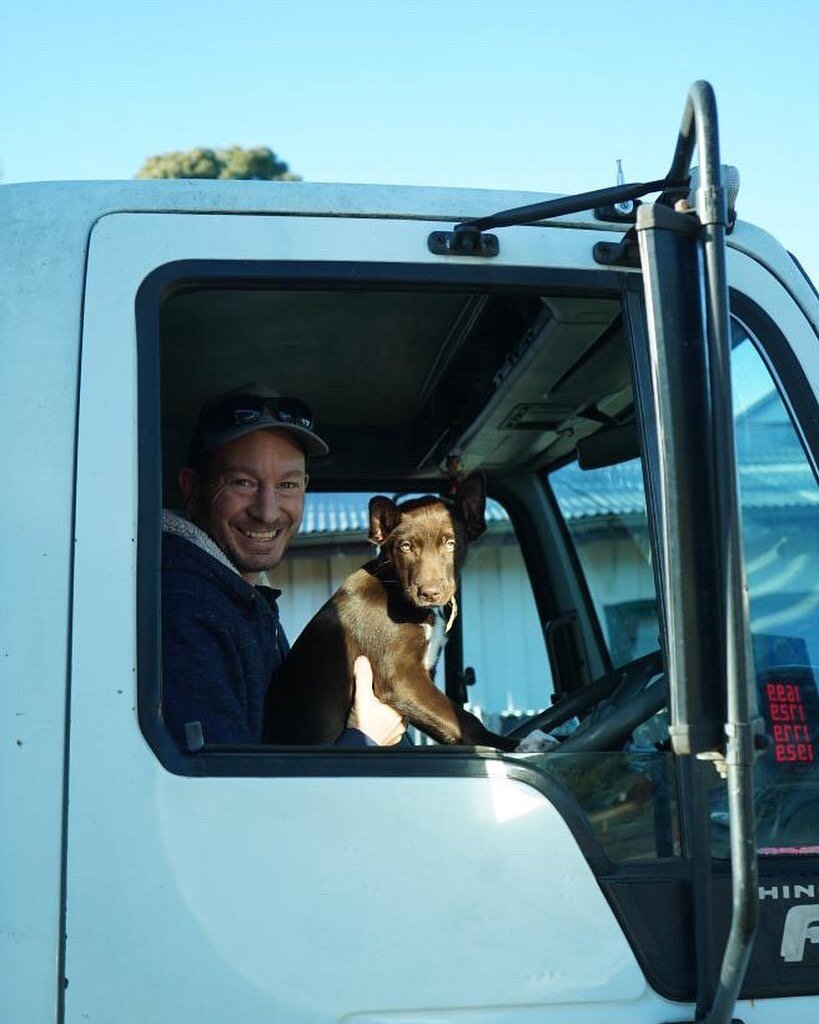 Andy&rsquo;s got a new truck pup!