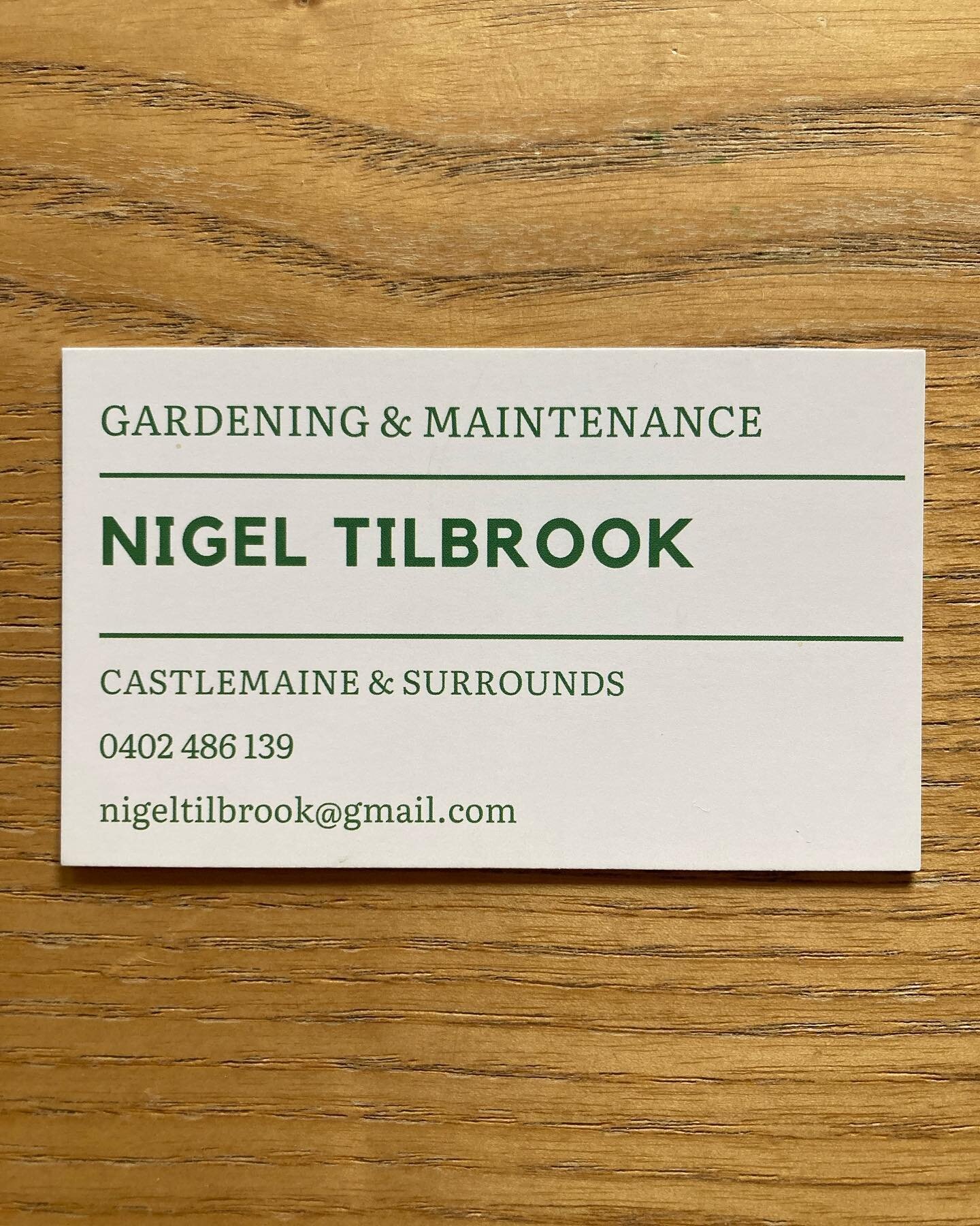 Stalwart hero and maine movers alumni angel from heaven Nigel Tilbrook is out and about doing some gardening! Maybe your best move of 2023 to get him in your garden 🌸🌸