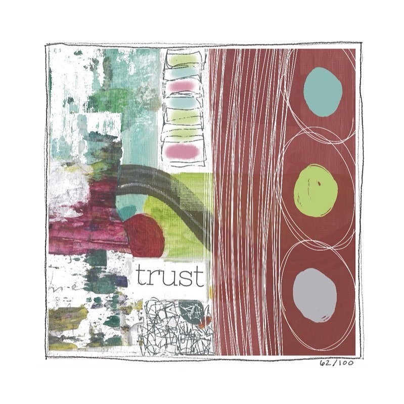 Sometimes, I need to see this simple word so I am reminded to let go of the reins and rest into a trusting mindset. My &ldquo;I&rsquo;ve got this&rdquo; default mode feels like the opposite of trust. 

To trust is to live slower, a little farther fro