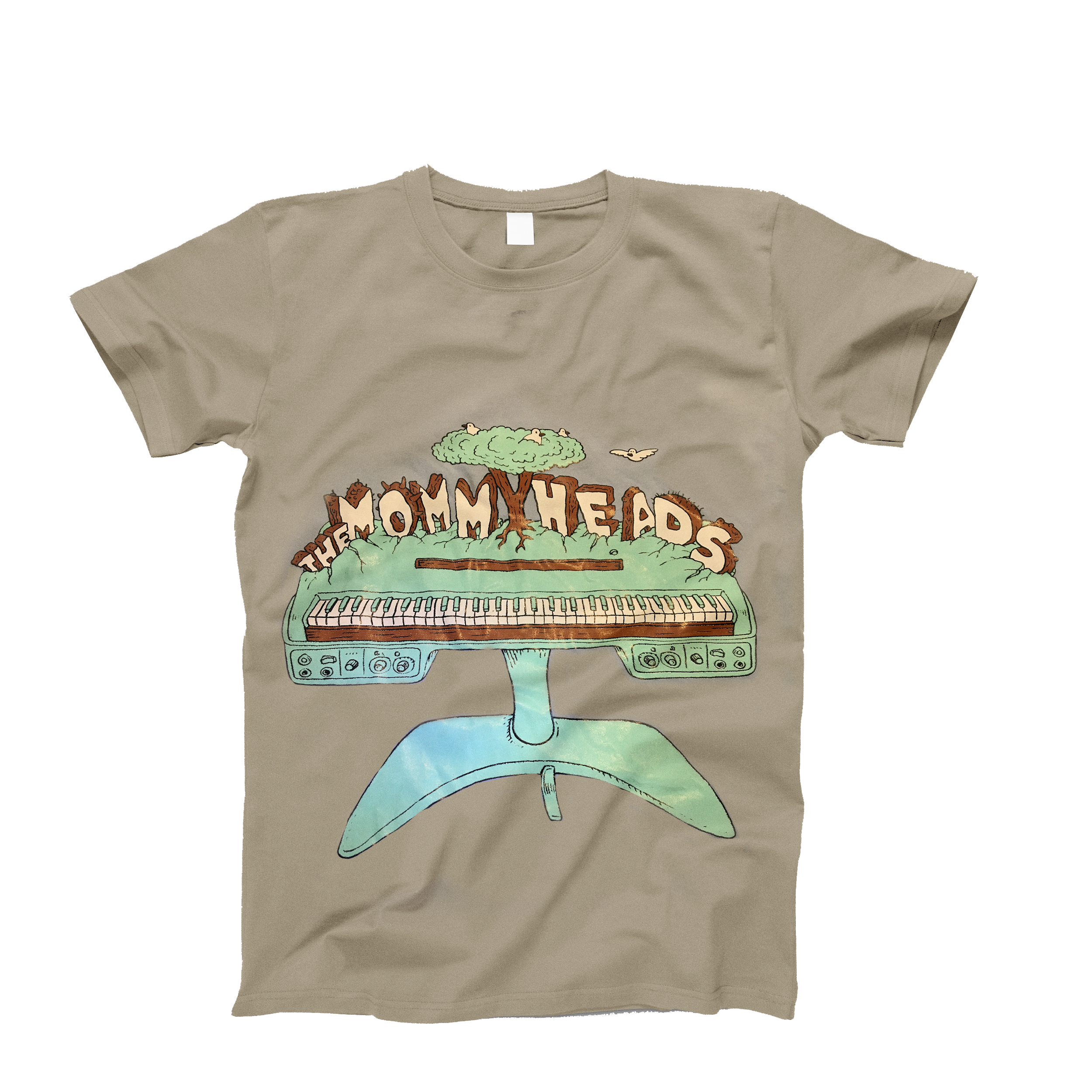 Bluish-Grey Keyboard T-Shirt