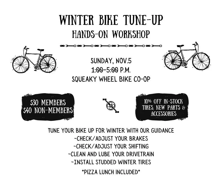 Winter Bike Tune-up