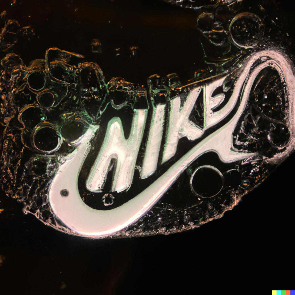 DALL·E 2022-06-13 22.43.44 - glass blown bubbles with nike logo.png