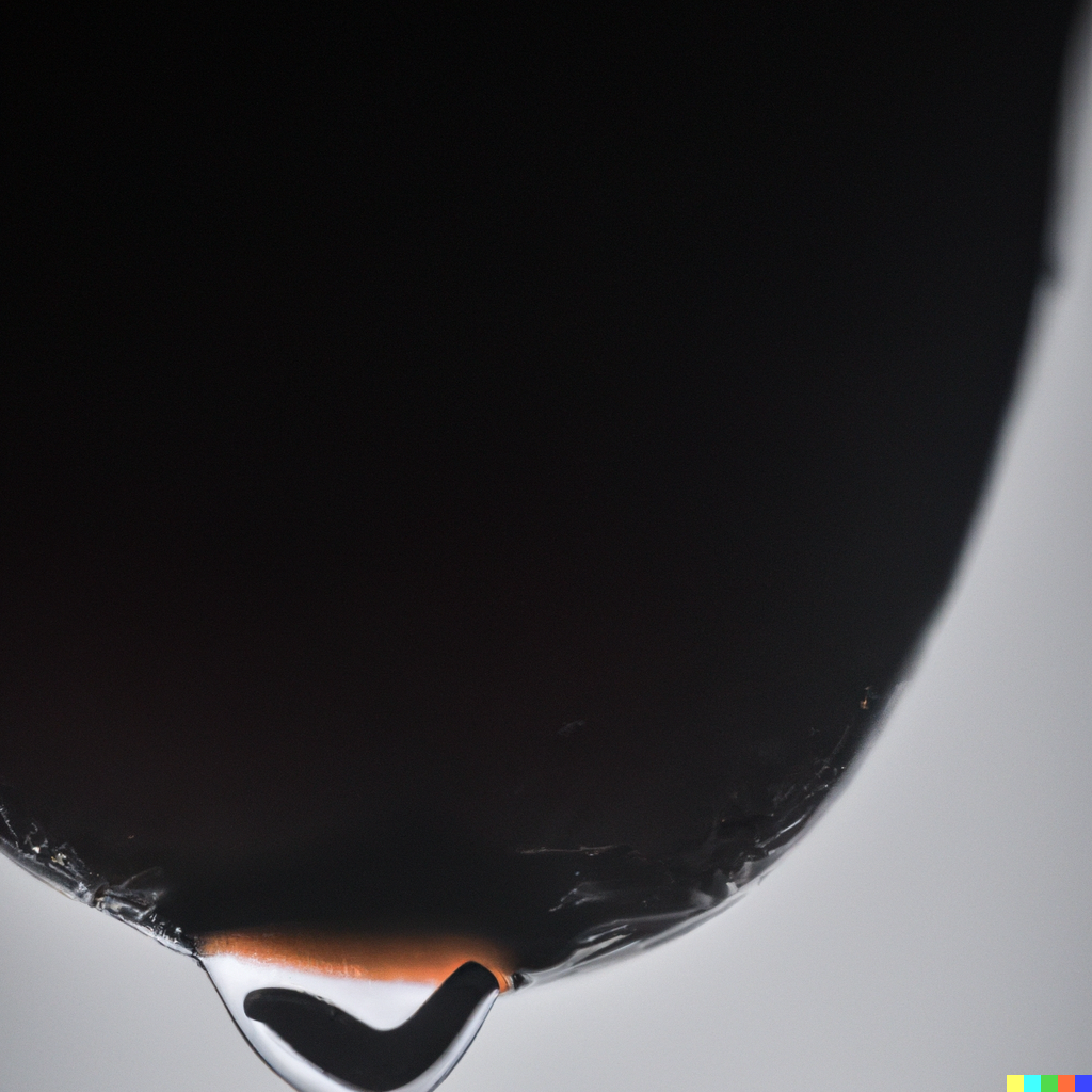 DALL·E 2022-06-14 22.15.55 - photo of finger tip with black drop liquid and inside is a nike logo reflection.png
