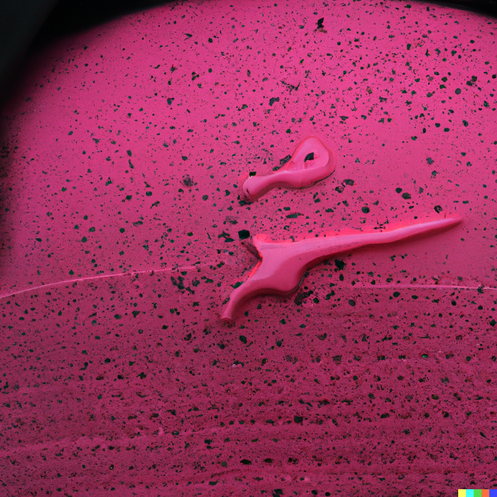 DALL·E 2022-06-14 22.20.24 - photo of a forehead with dripping pink sweat logo of nike.png