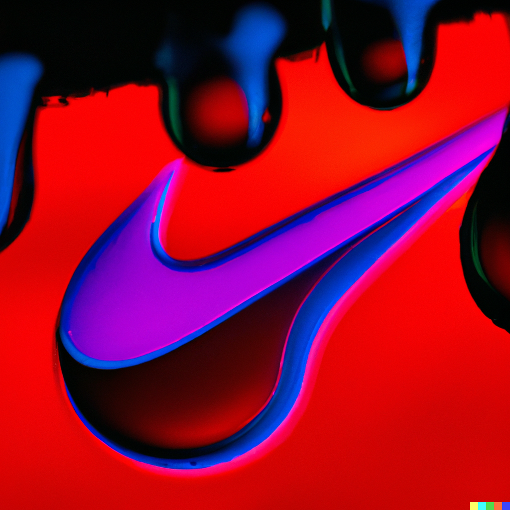 DALL·E 2022-06-14 22.24.46 - macro photo of neon drops of liquid and inside is a nike logo reflection.png