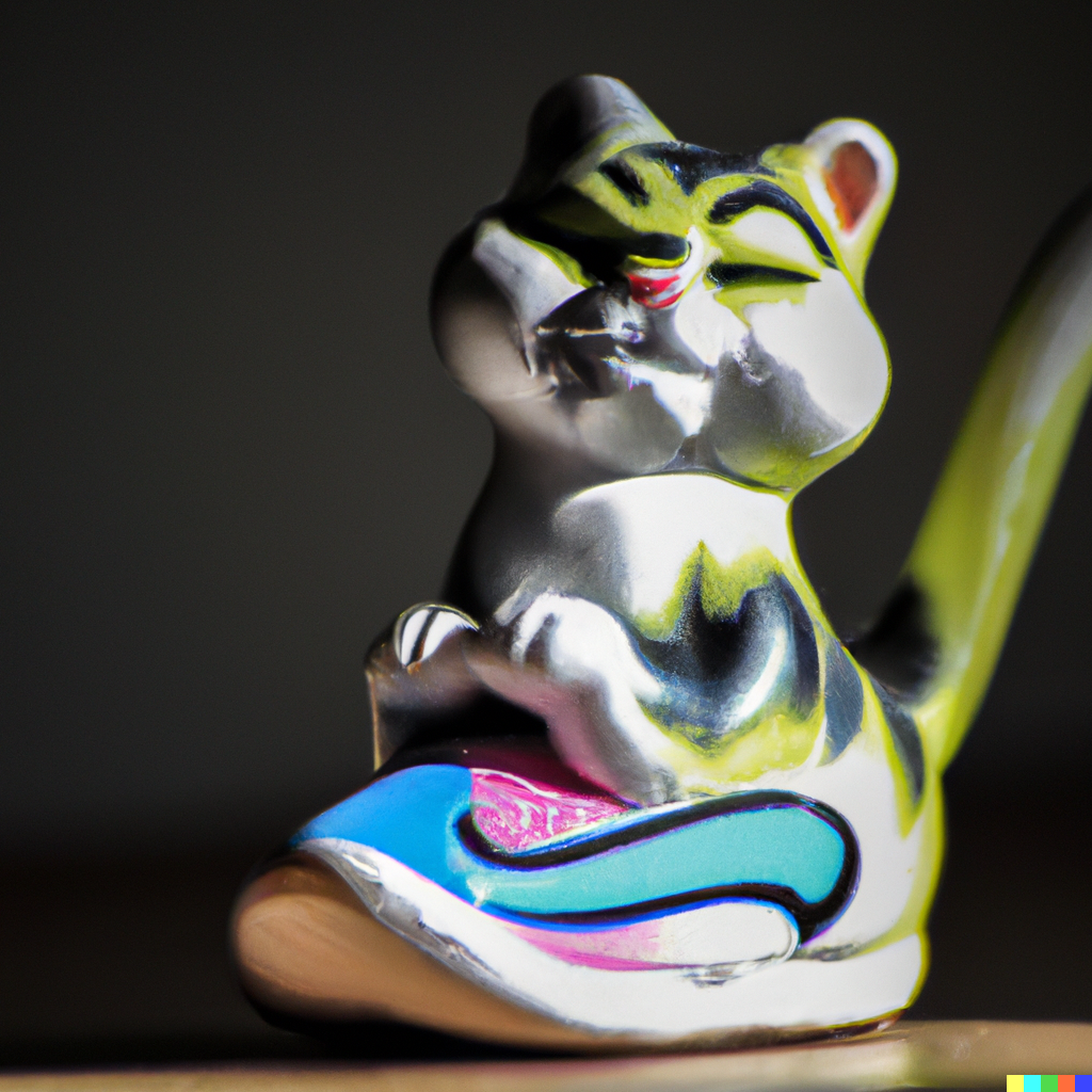 DALL·E 2022-06-14 22.43.49 - photo of cute porcelain cat with nike logo, natural lighting.png