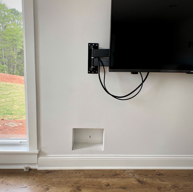 Recessed Outlet Behind a Wall-Mounted TV: What It Solves
