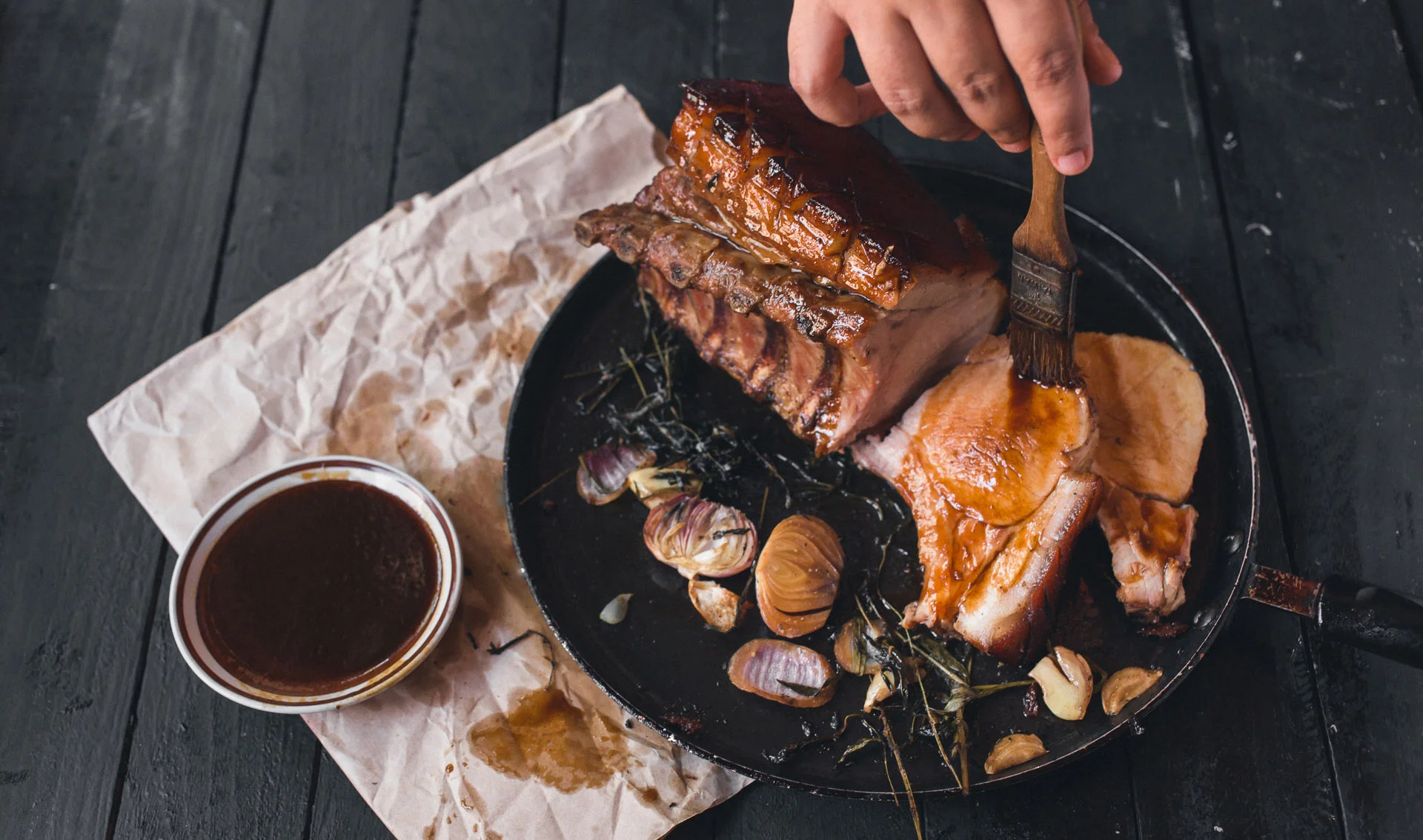 Slow-Cooked Lechon Porkchop