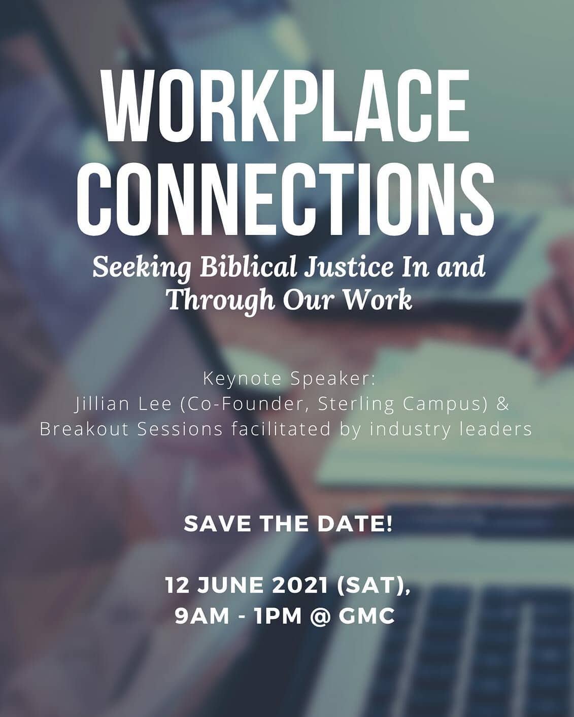 🤔 I'm not in a &quot;helping&quot; sector like social work or teaching or healthcare. How could justice look like in my workplace?
😅 I'm the lowest lifeform in my workplace. Where do I even begin talking about justice? 

🧐 Come and explore what it