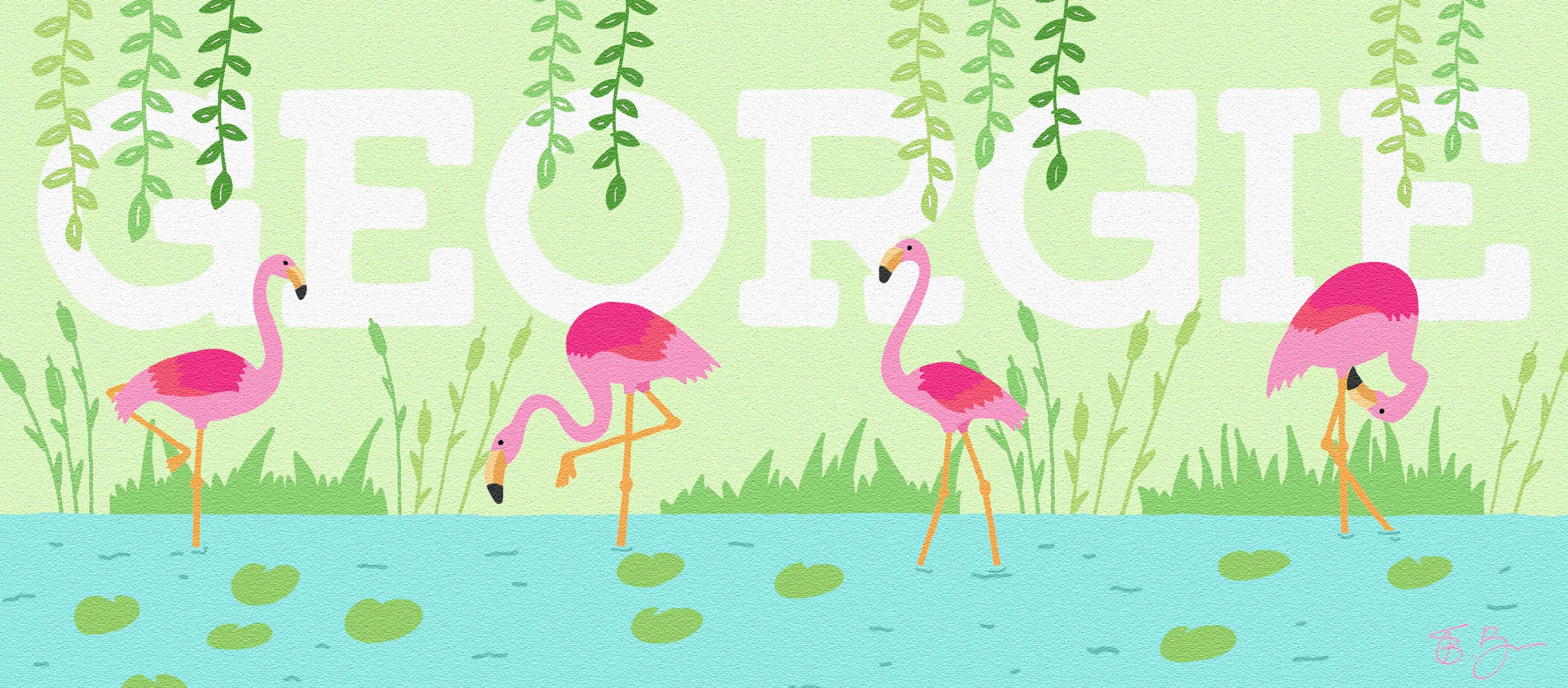Georgieflamingos.jpg