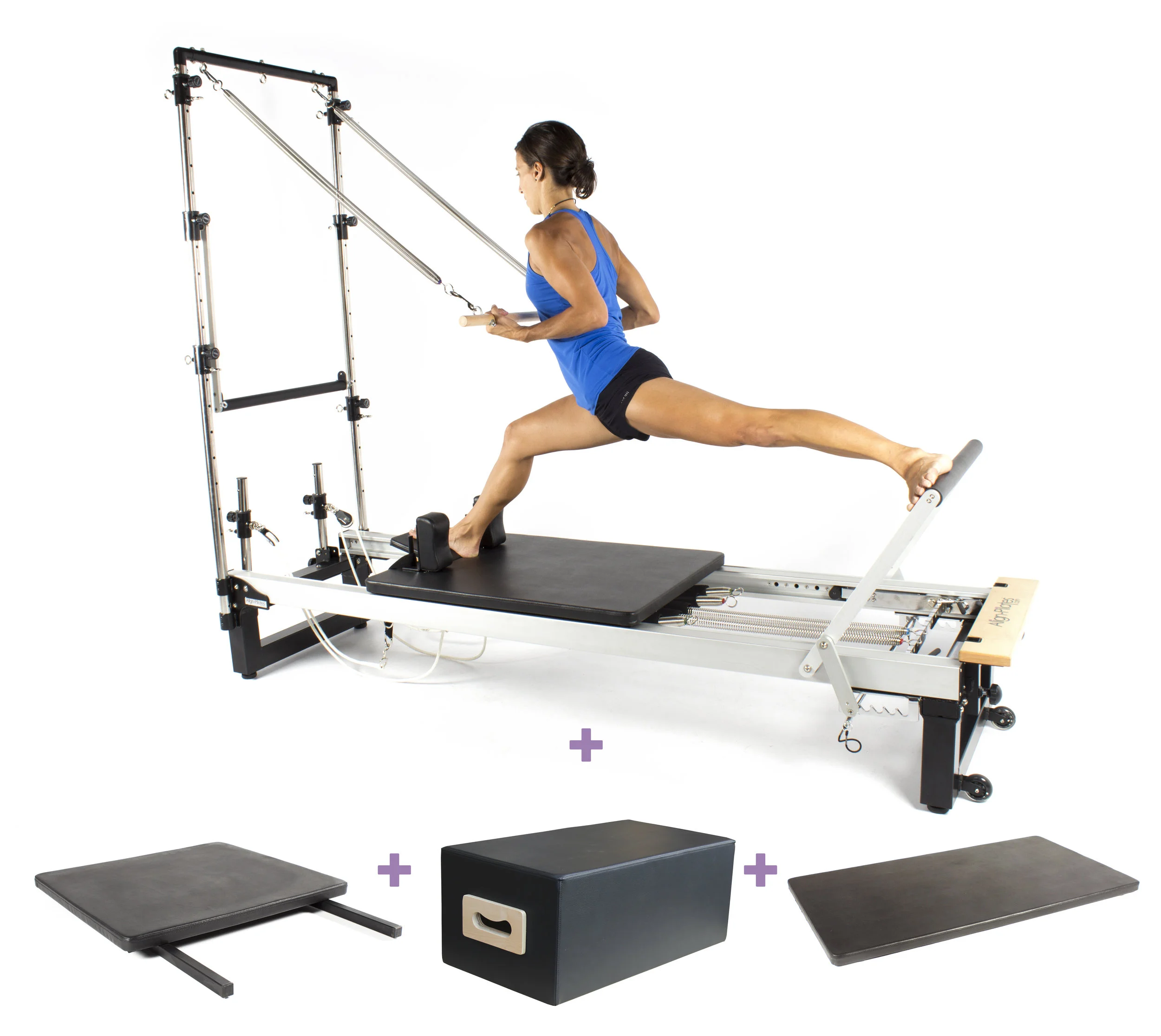 Align A2R2 studio pilates reformer with half trap and bundle options