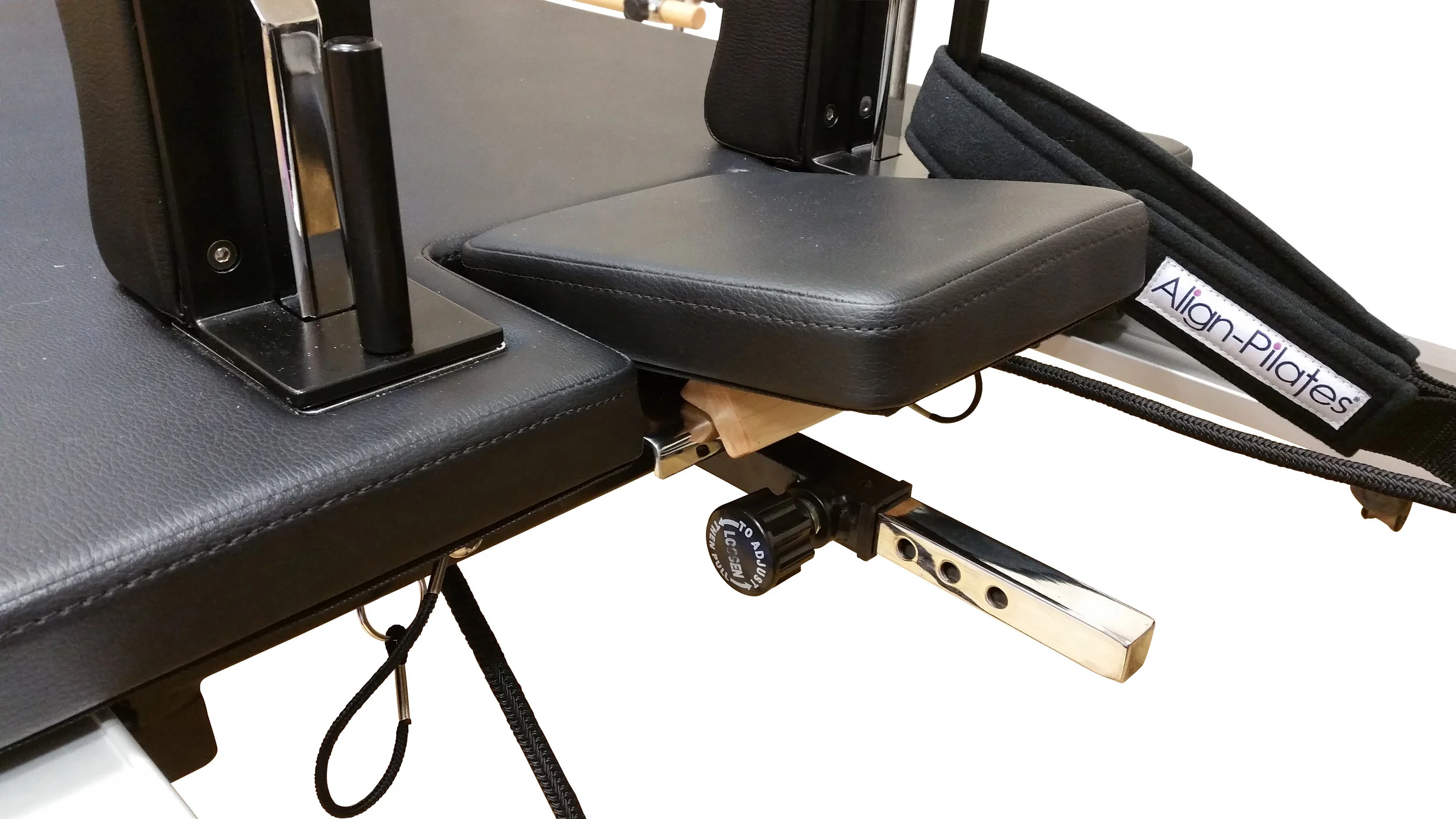 Align A2R2 studio pilates reformer head support adjustment