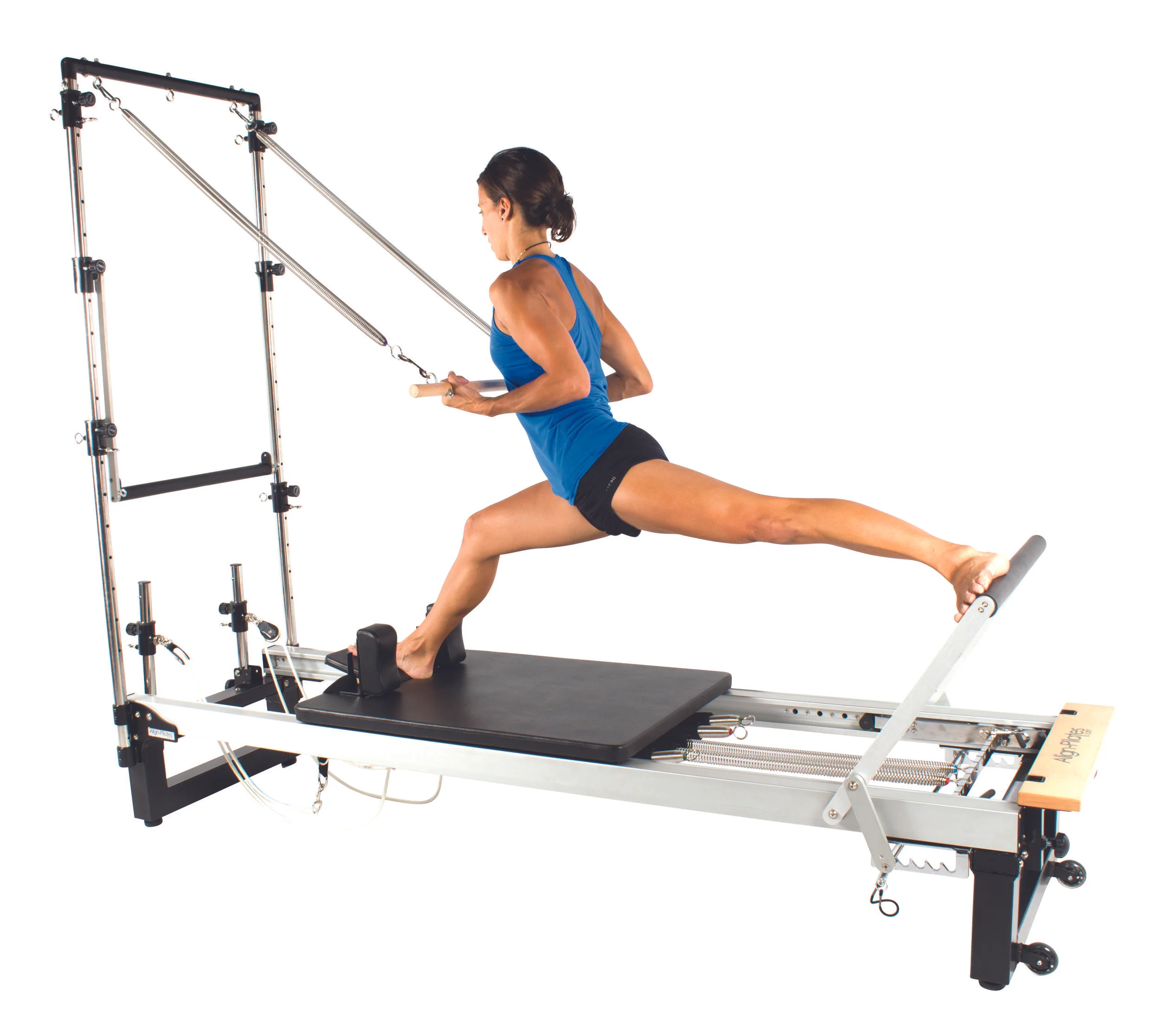 Align A2R2 studio pilates reformer with half trap