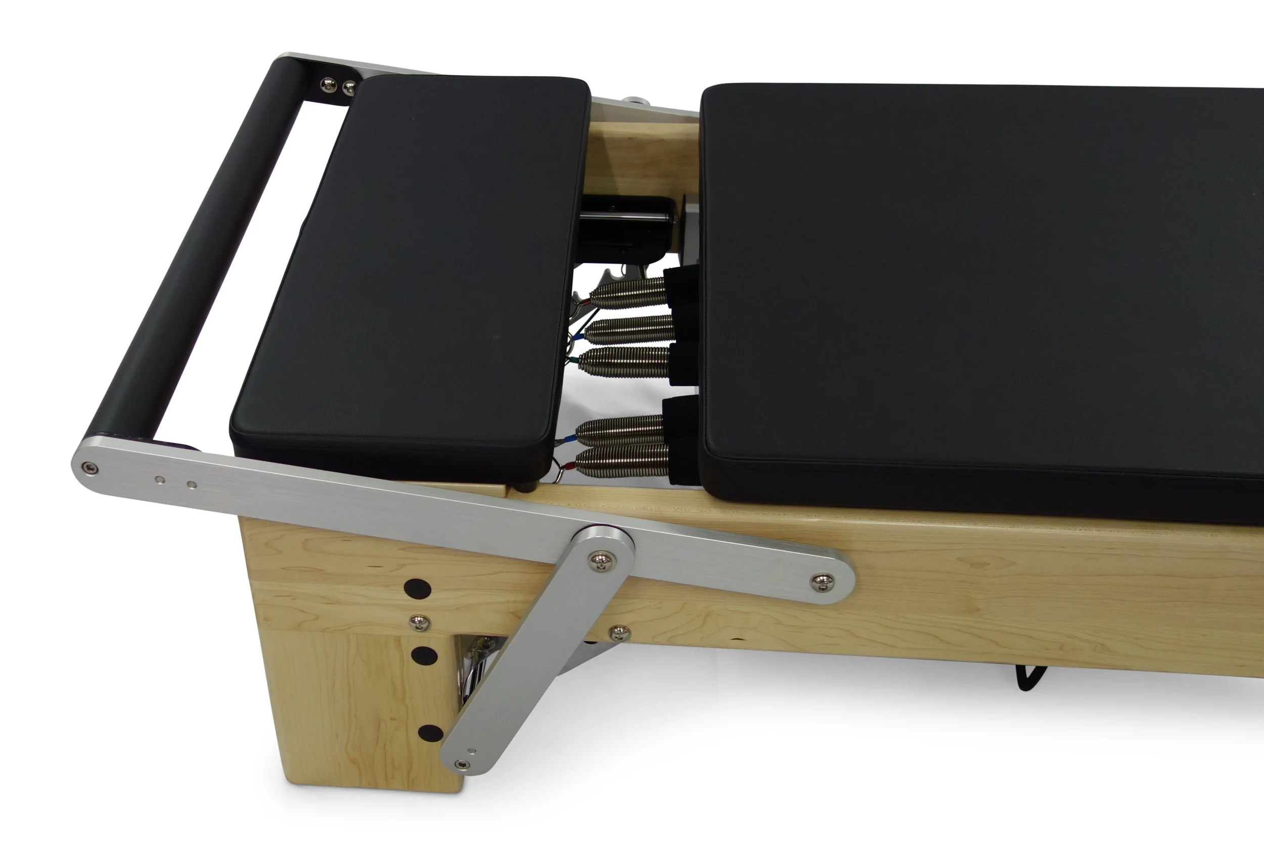 Align M2 Studio Maple Pilates Reformer with platform extension