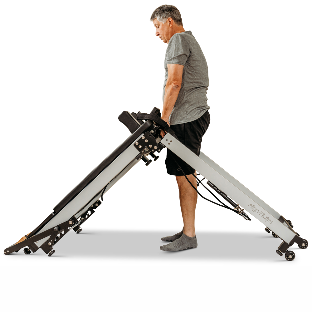 Align-Pilates F3 Folding Home Pilates reformer — Adelaide Pilates Equipment