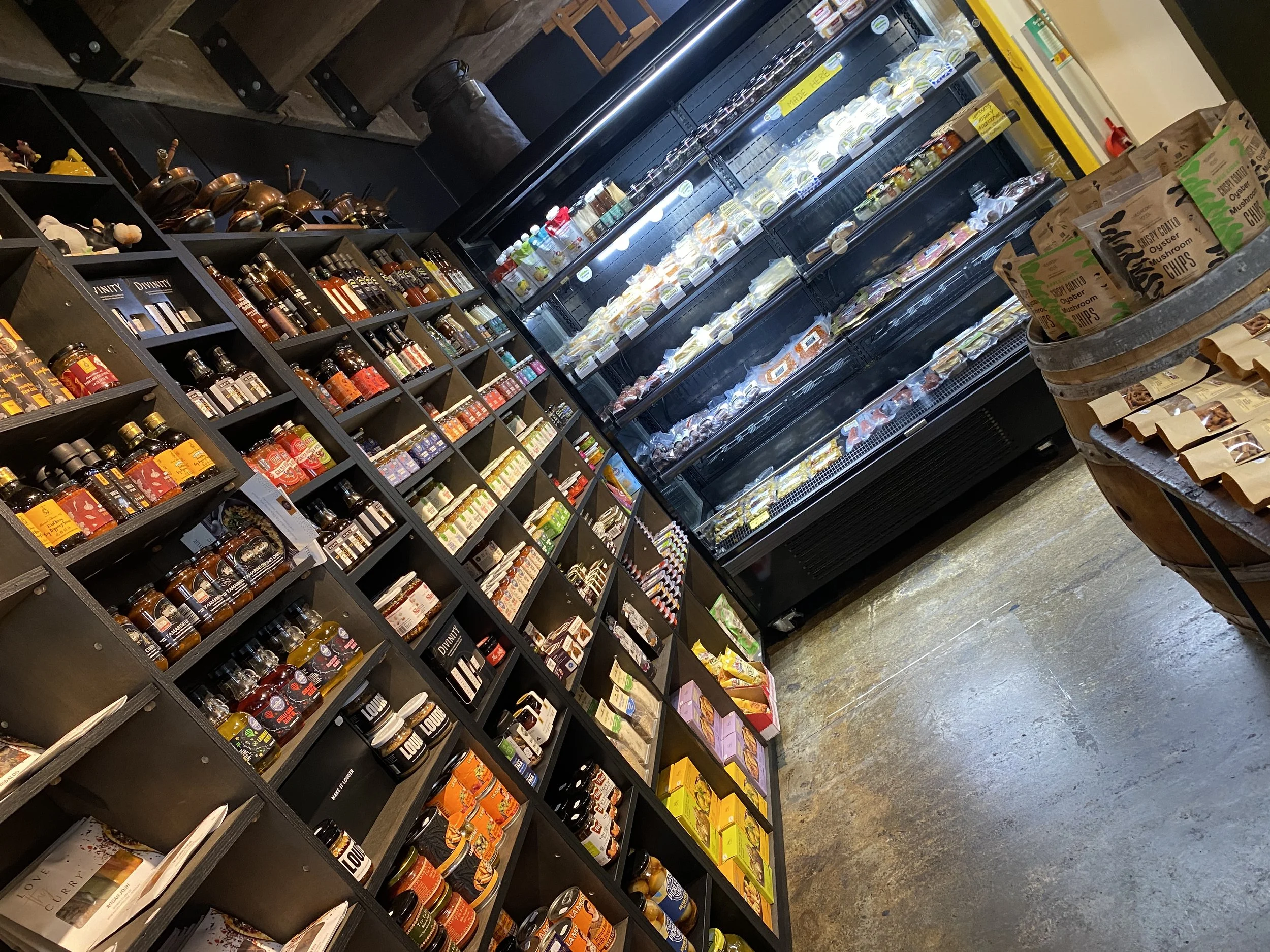 Visit at the local artisian cheese store.jpg