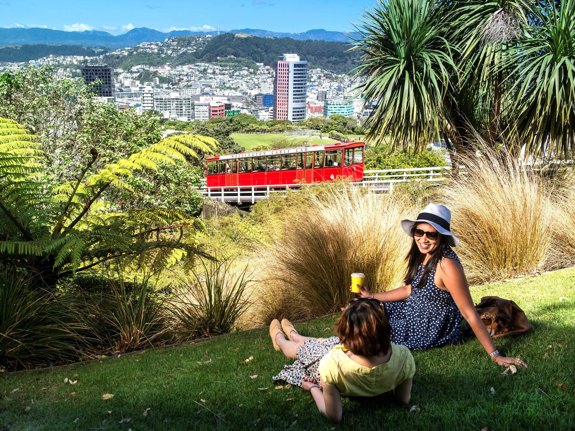 Top of Wellington Cabel Car