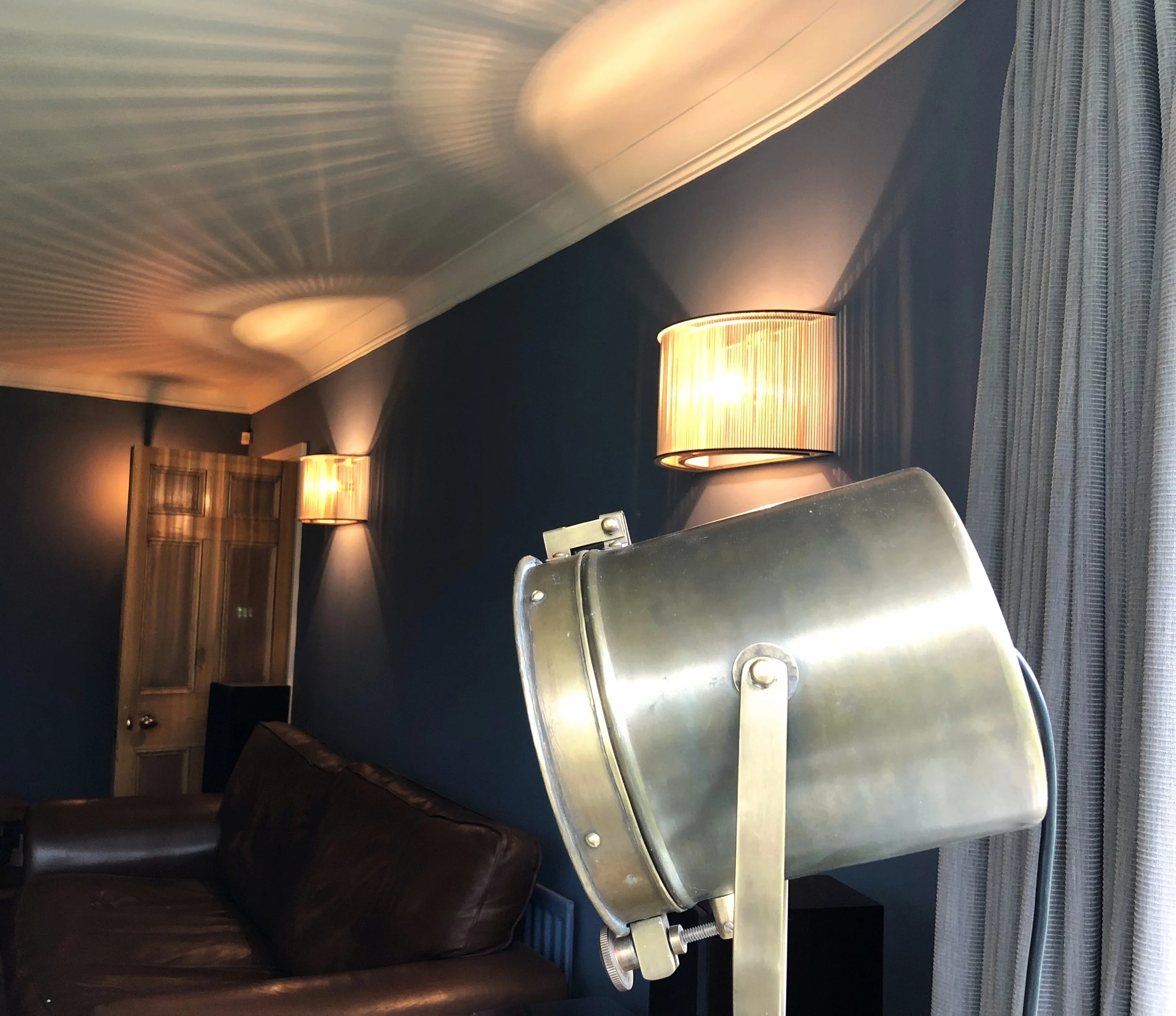 Sourced vintage floor lamp.