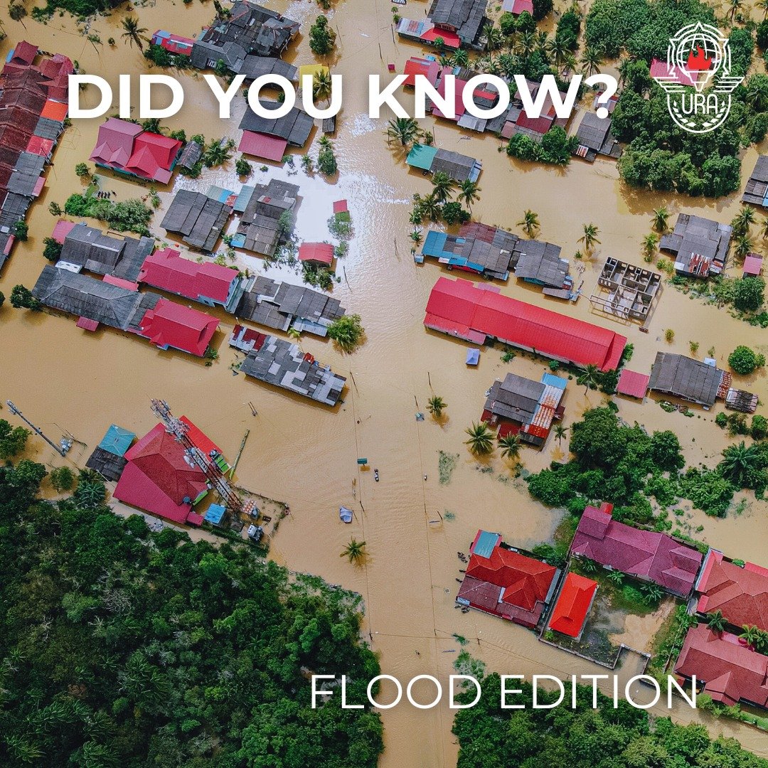 Did you know that floods can result from rain, snow, coastal storms, storm surges, and other water systems? Floods can develop quickly or slowly! If you notice flooding in your vicinity, it's crucial to relocate to higher ground immediately. Avoid sw