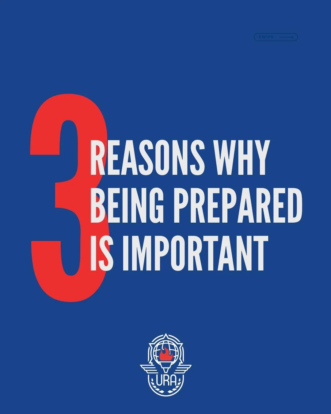 Preparation matters because it turns fear into confidence, uncertainty into direction, and isolation into community. When we’re prepared, we’re not just ready for what comes — we’re ready to help others too. 🔥 
💡 We want to
