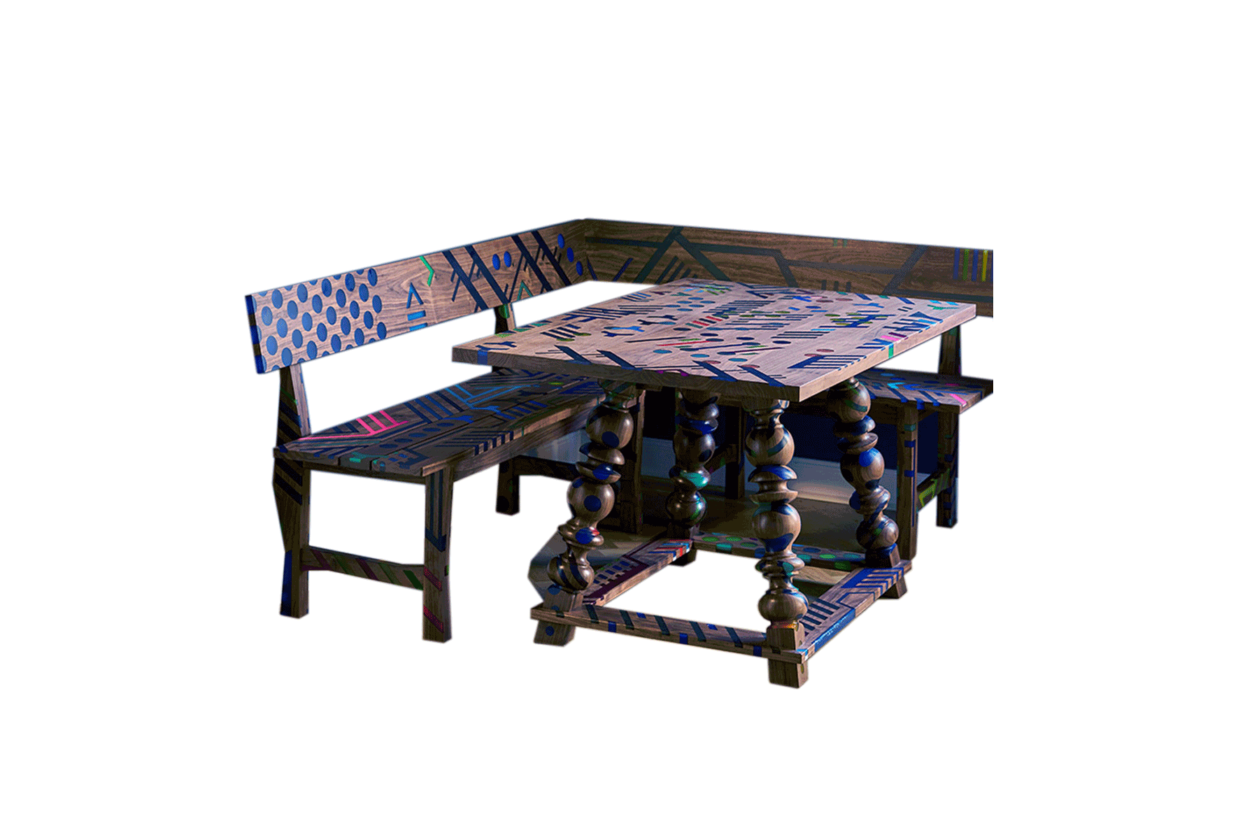 Alpino Table Walnut